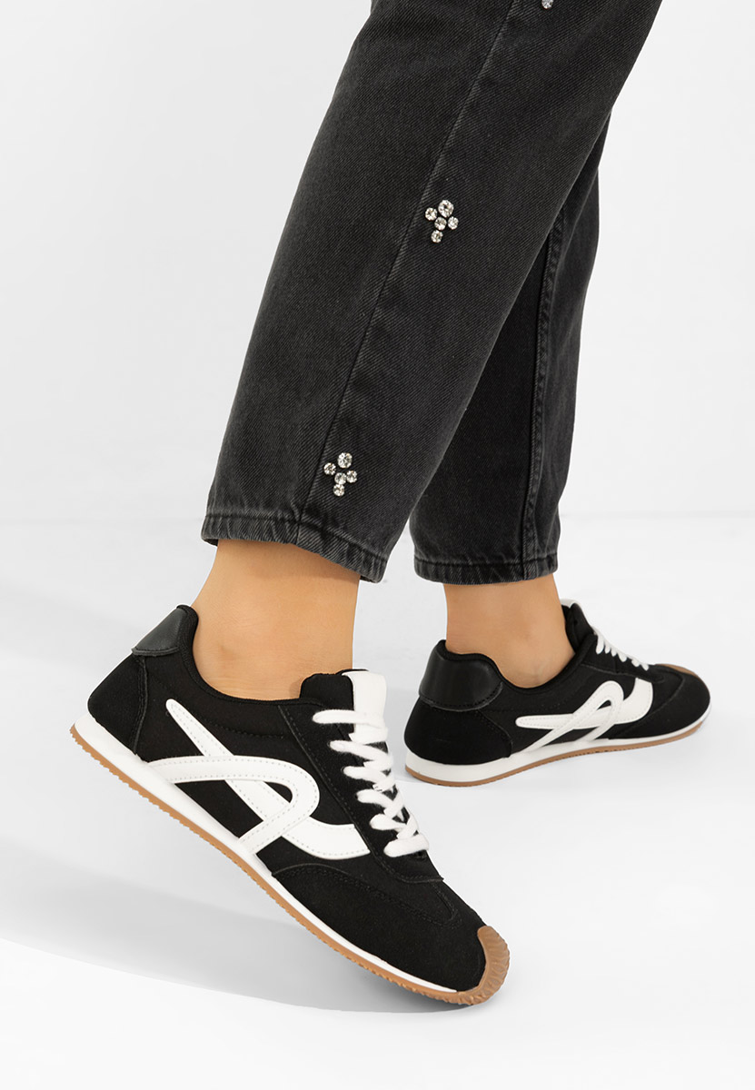 Kalindia fekete női tornacipő