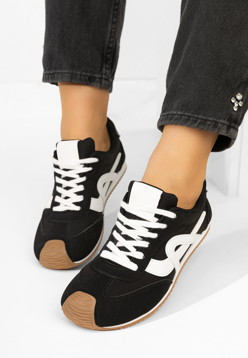 Kalindia fekete női tornacipő