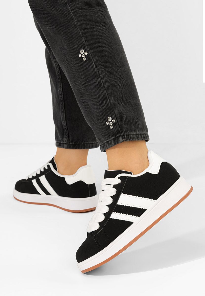 Antoneta fekete női tornacipő