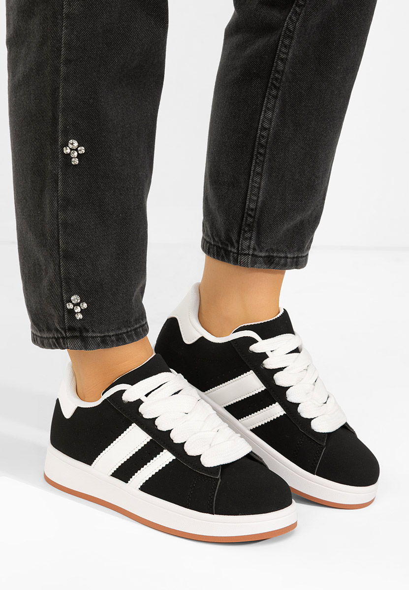 Antoneta fekete női tornacipő