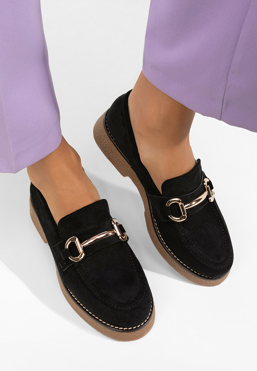 Ylenia fekete női mokaszin