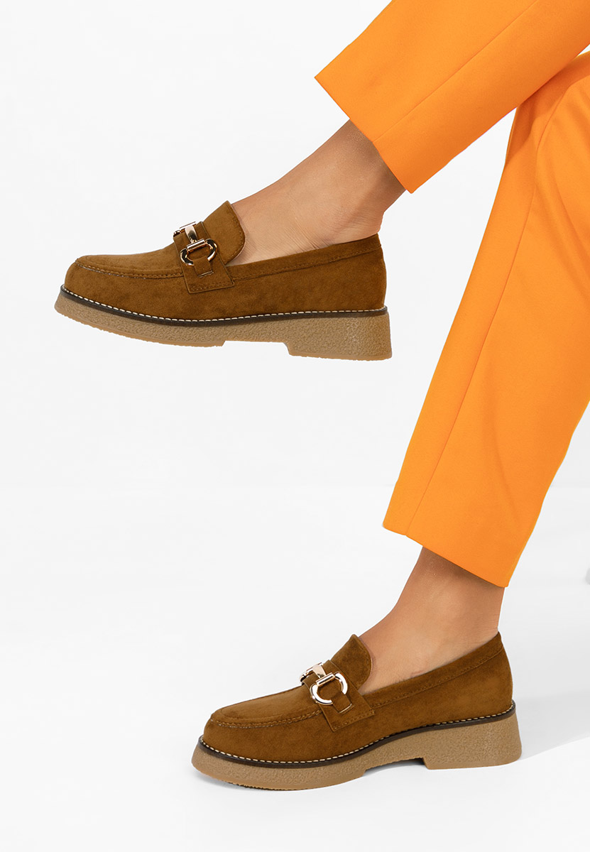 Ylenia v2 barna női mokaszin