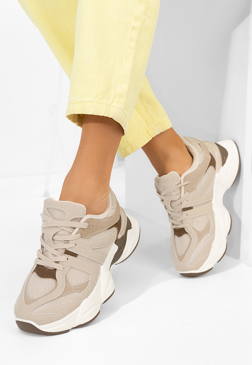 Kanoa khaki női tornacipő