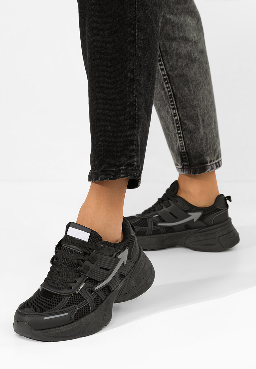 Daciania fekete női tornacipő