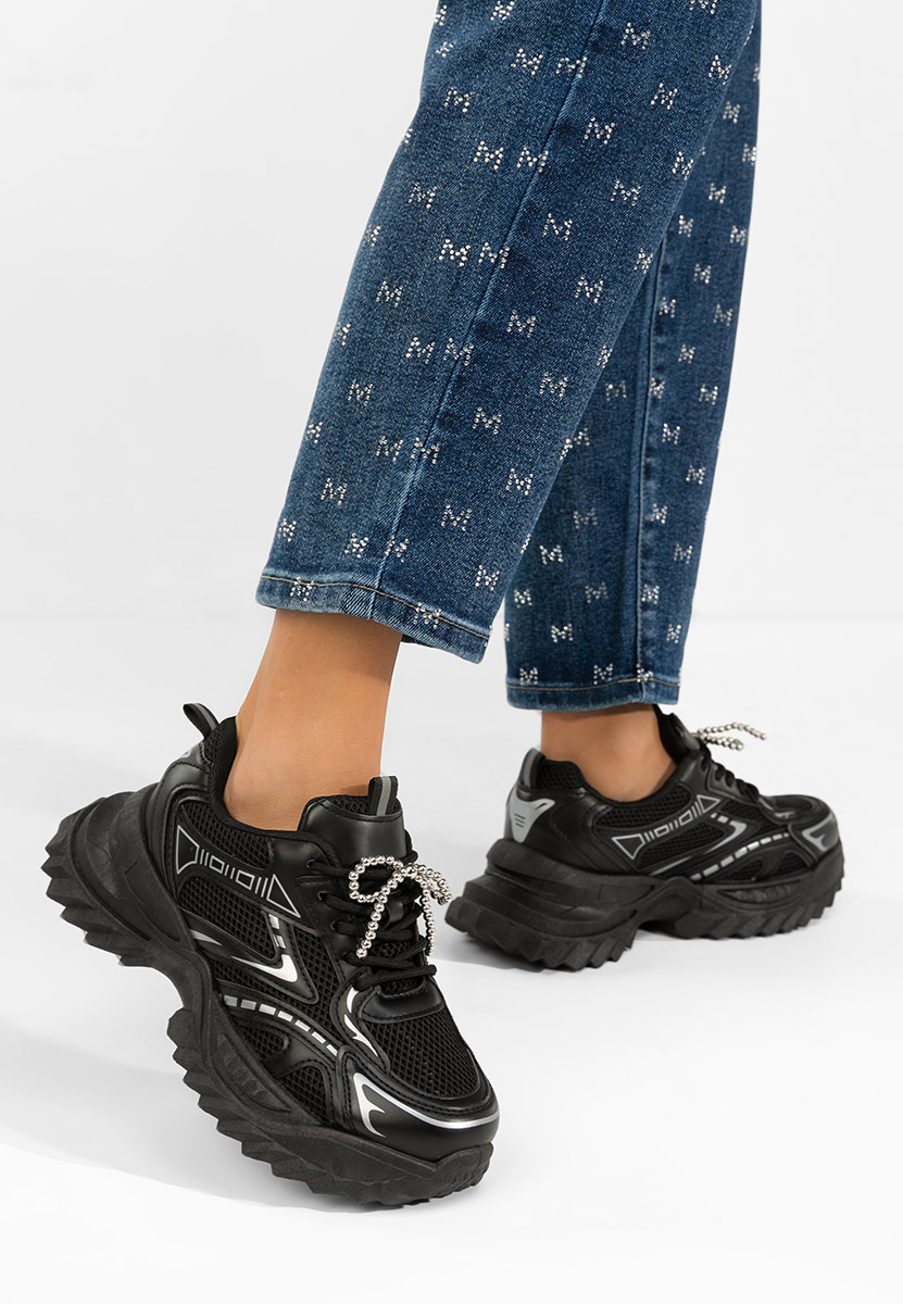 Eudoria fekete női tornacipő