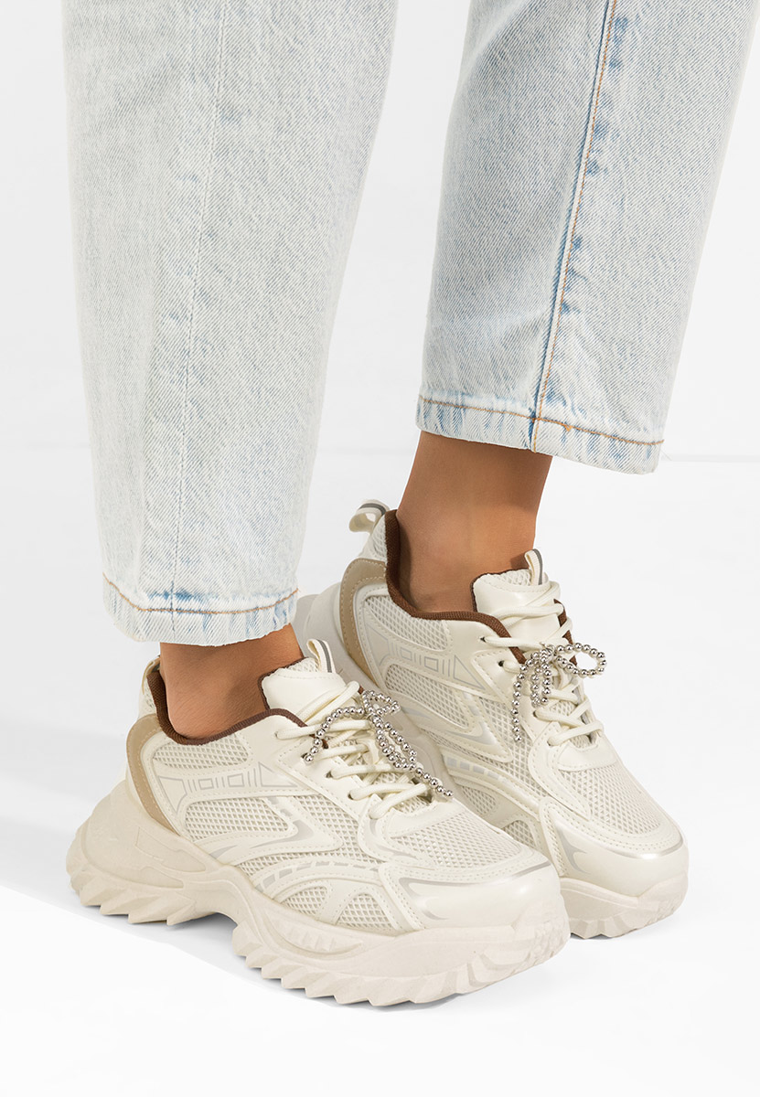 Eudoria khaki női tornacipő