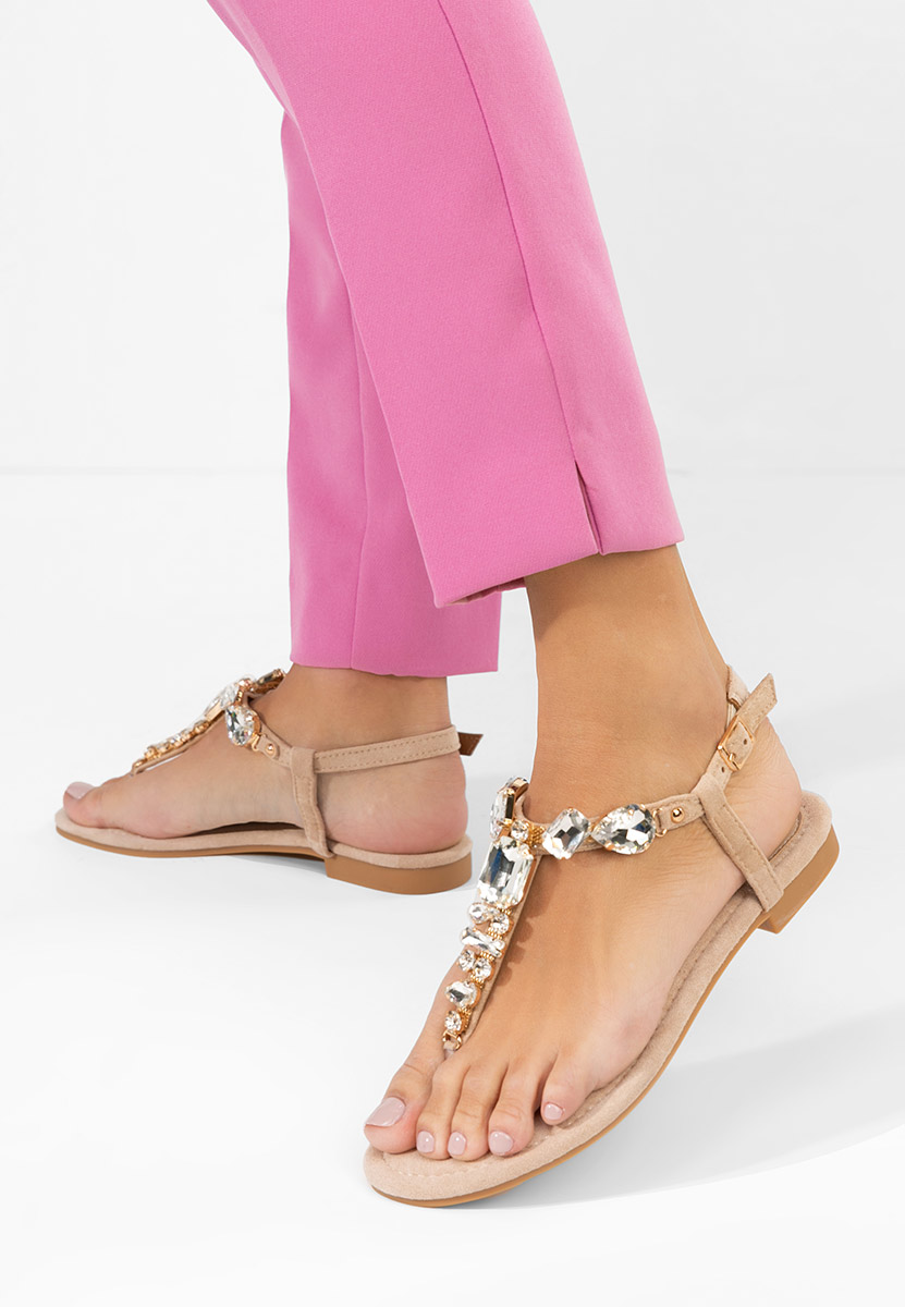 Kristelia bézs női szandál