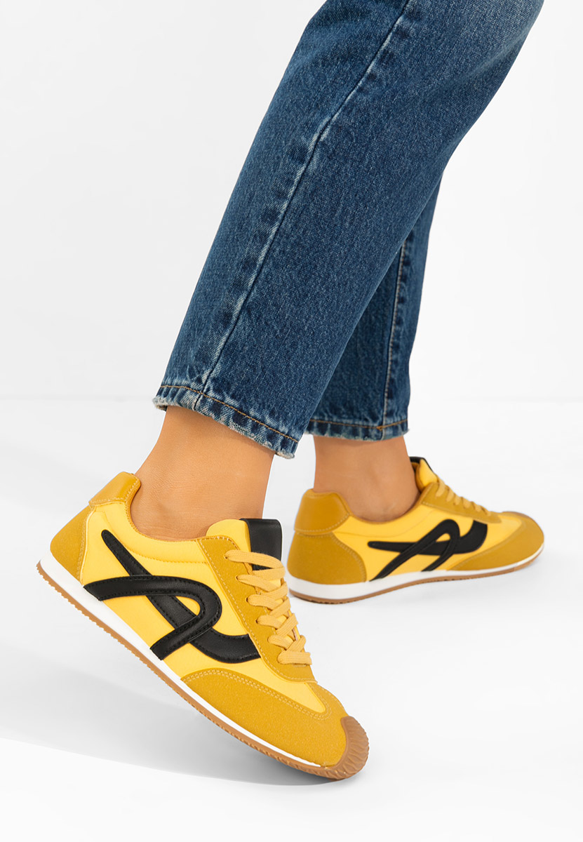 Kalindia sárga női tornacipő