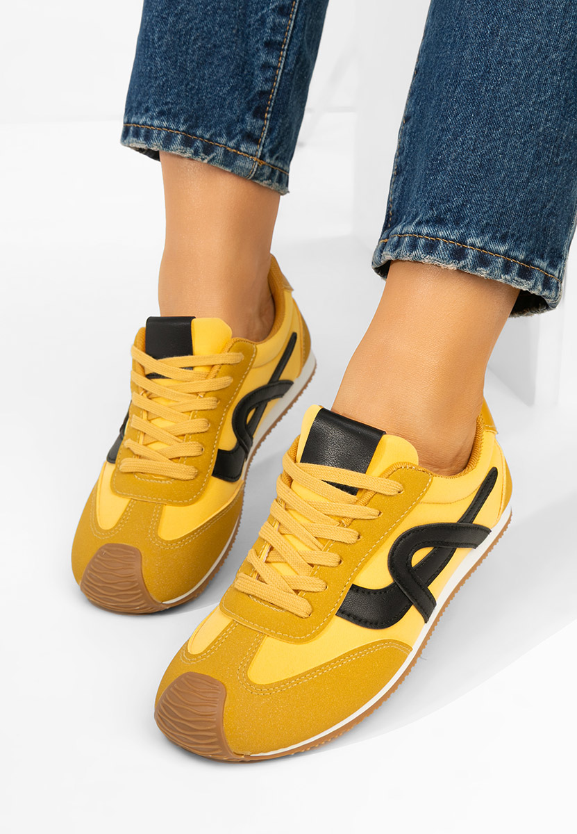 Kalindia sárga női tornacipő