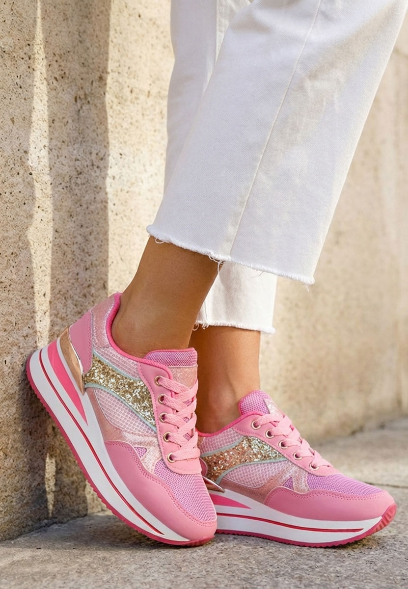 Camora fuxia telitalpú platform sneaker