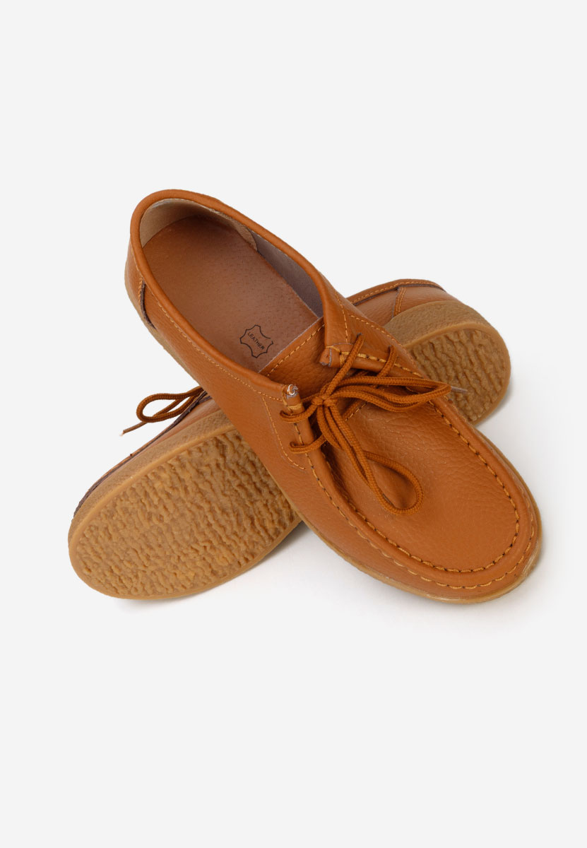 Afinia camel női mokaszin