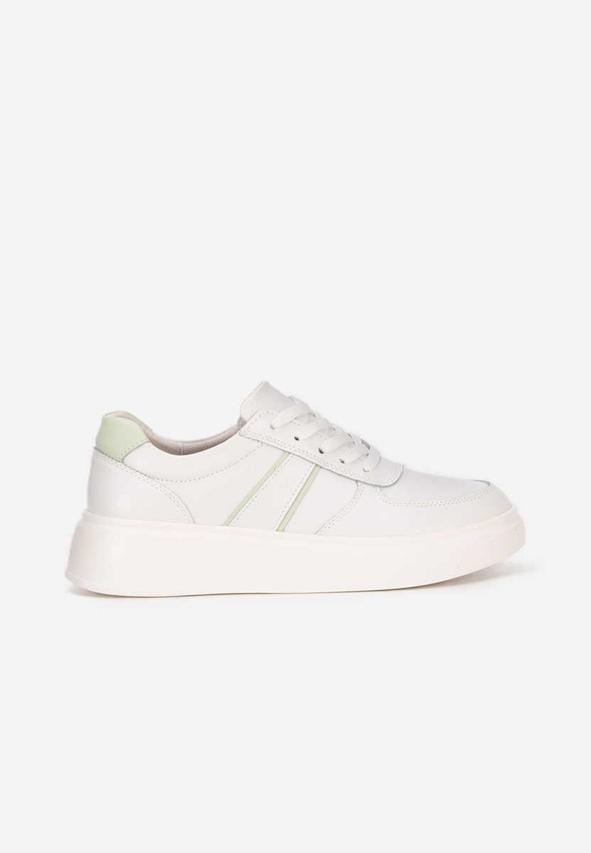Herera fehér telitalpú platform sneaker