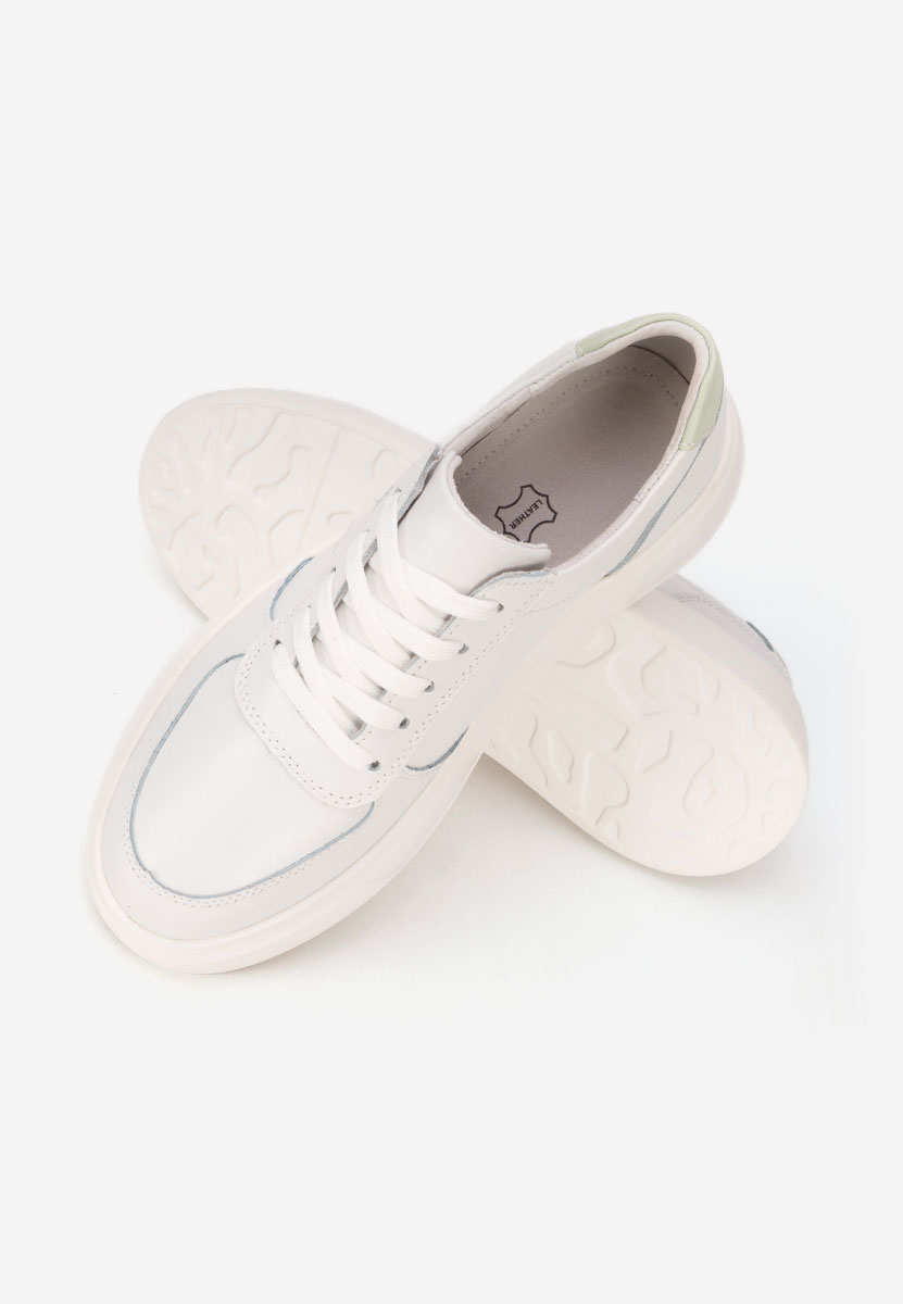 Herera fehér telitalpú platform sneaker