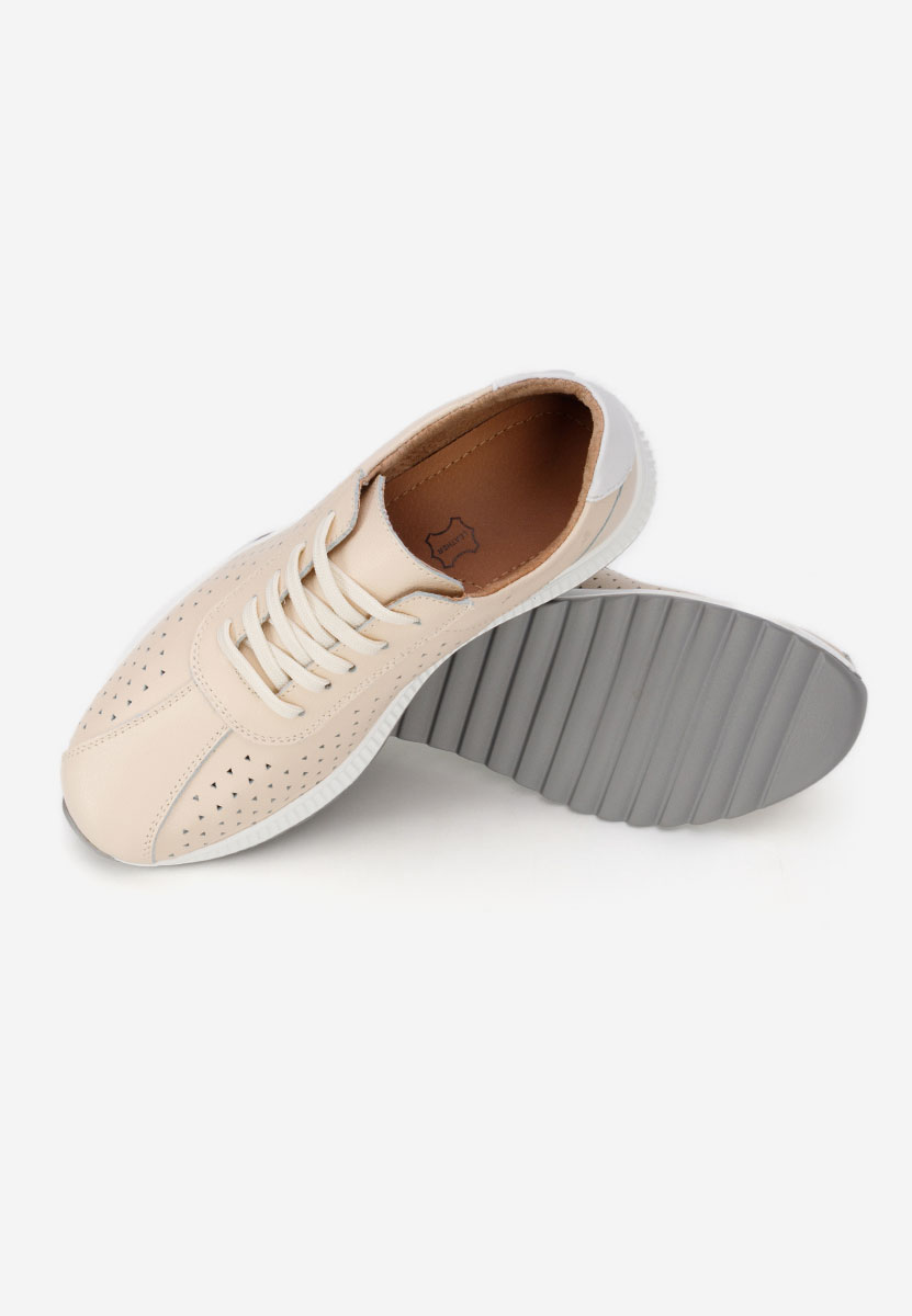 Aspasia bézs női tornacipő