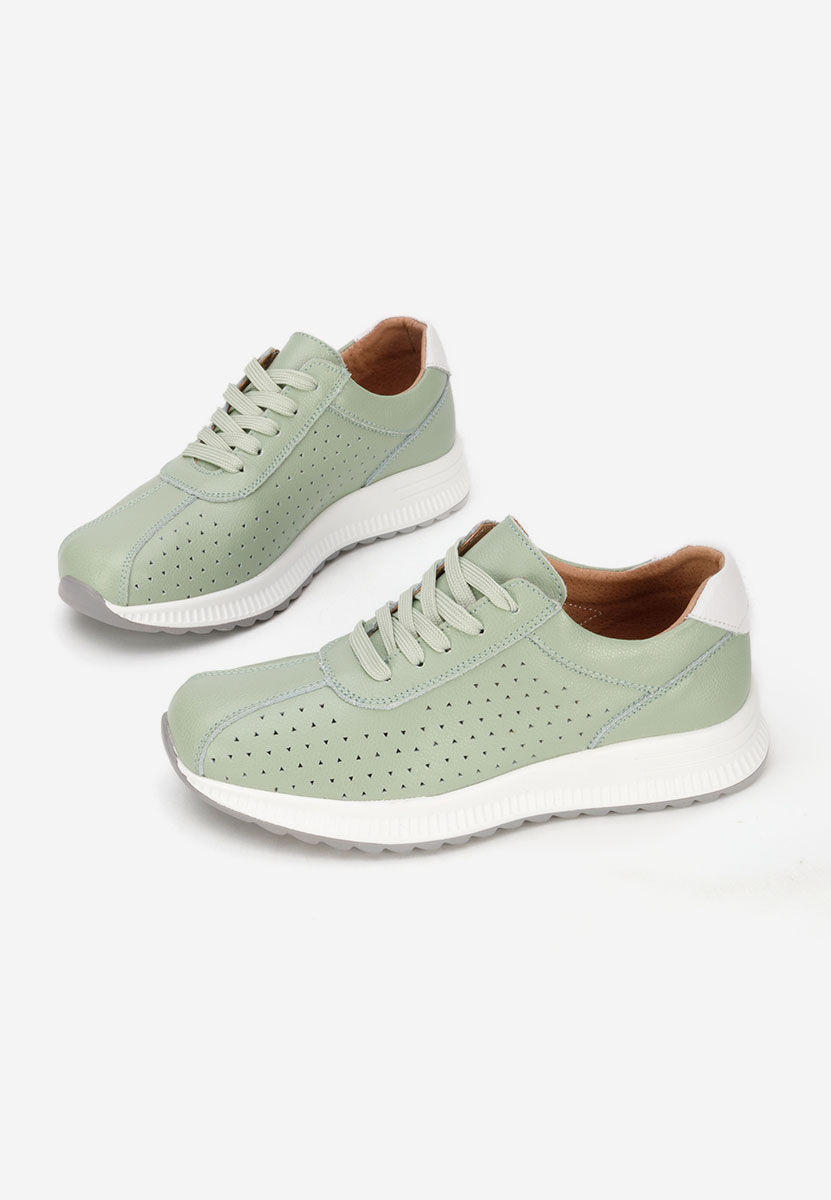 Aspasia zöld női tornacipő