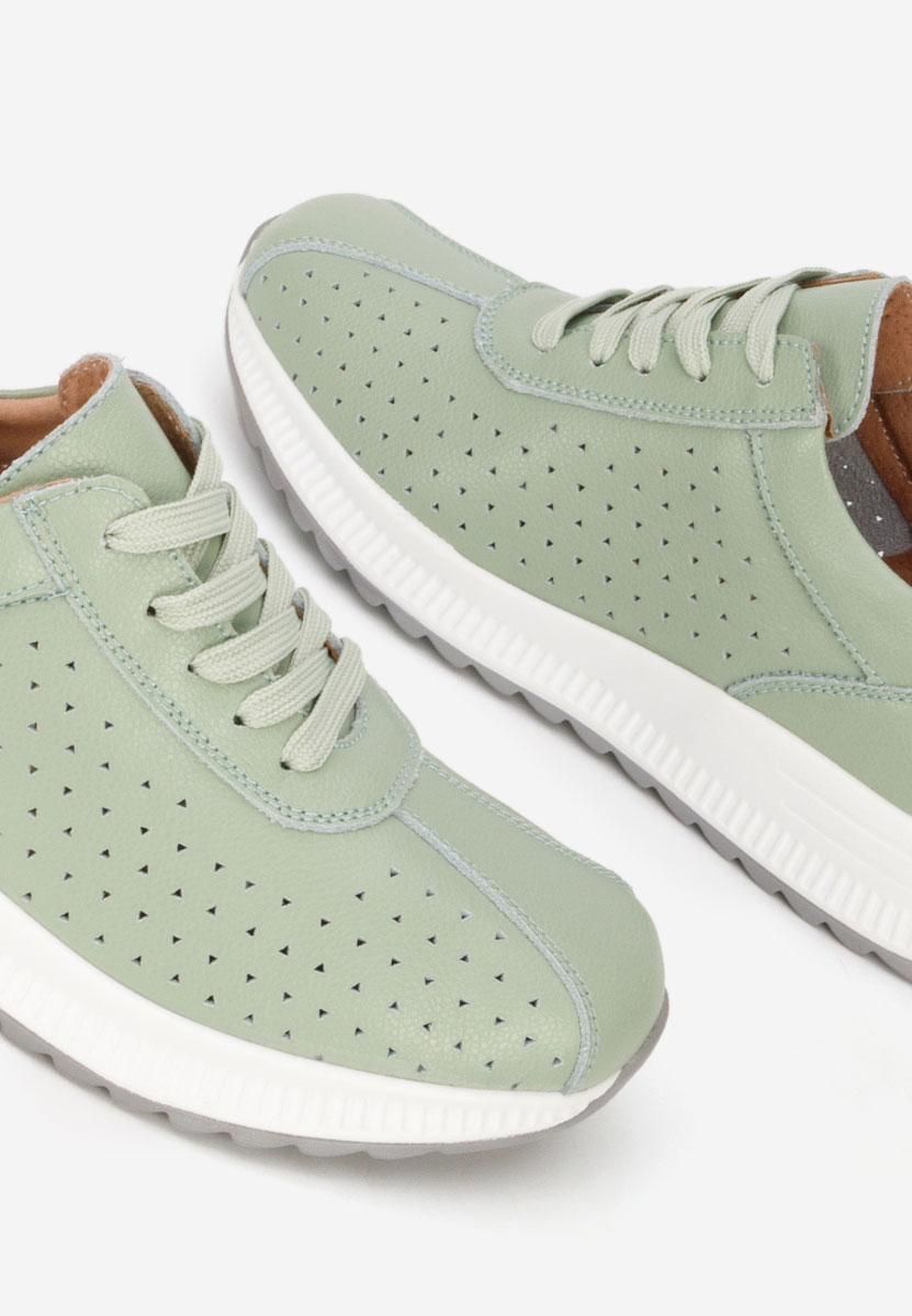 Aspasia zöld női tornacipő