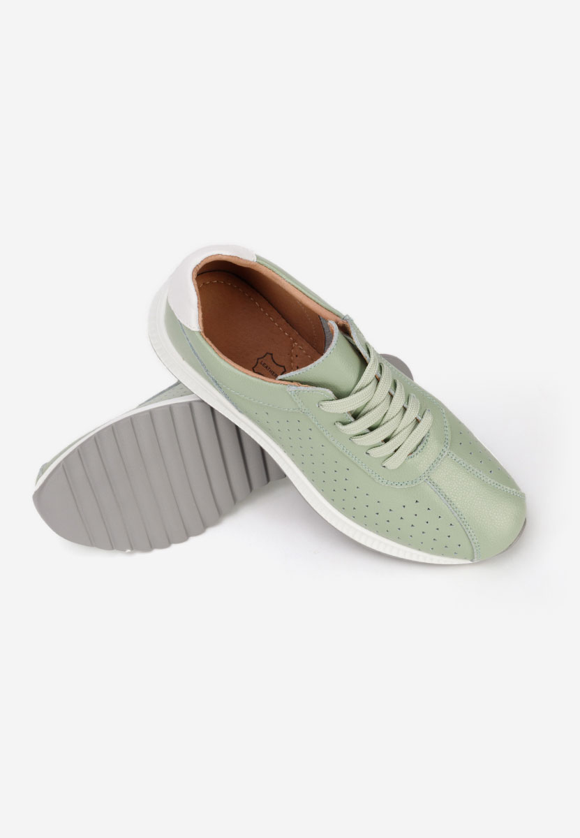 Aspasia zöld női tornacipő