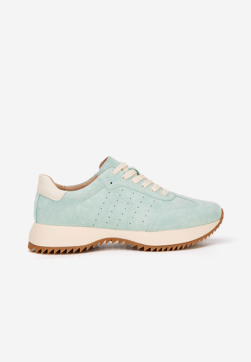 Yasminia kék női bőr sneaker