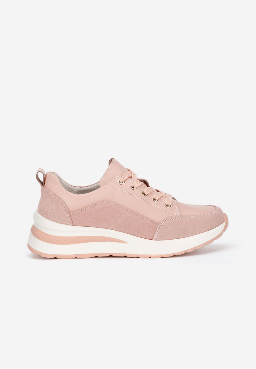 Janelia rózsaszín platform sneaker cipő 
