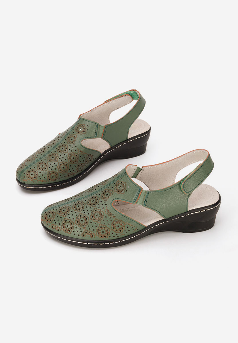 Ofelya zöld női szling