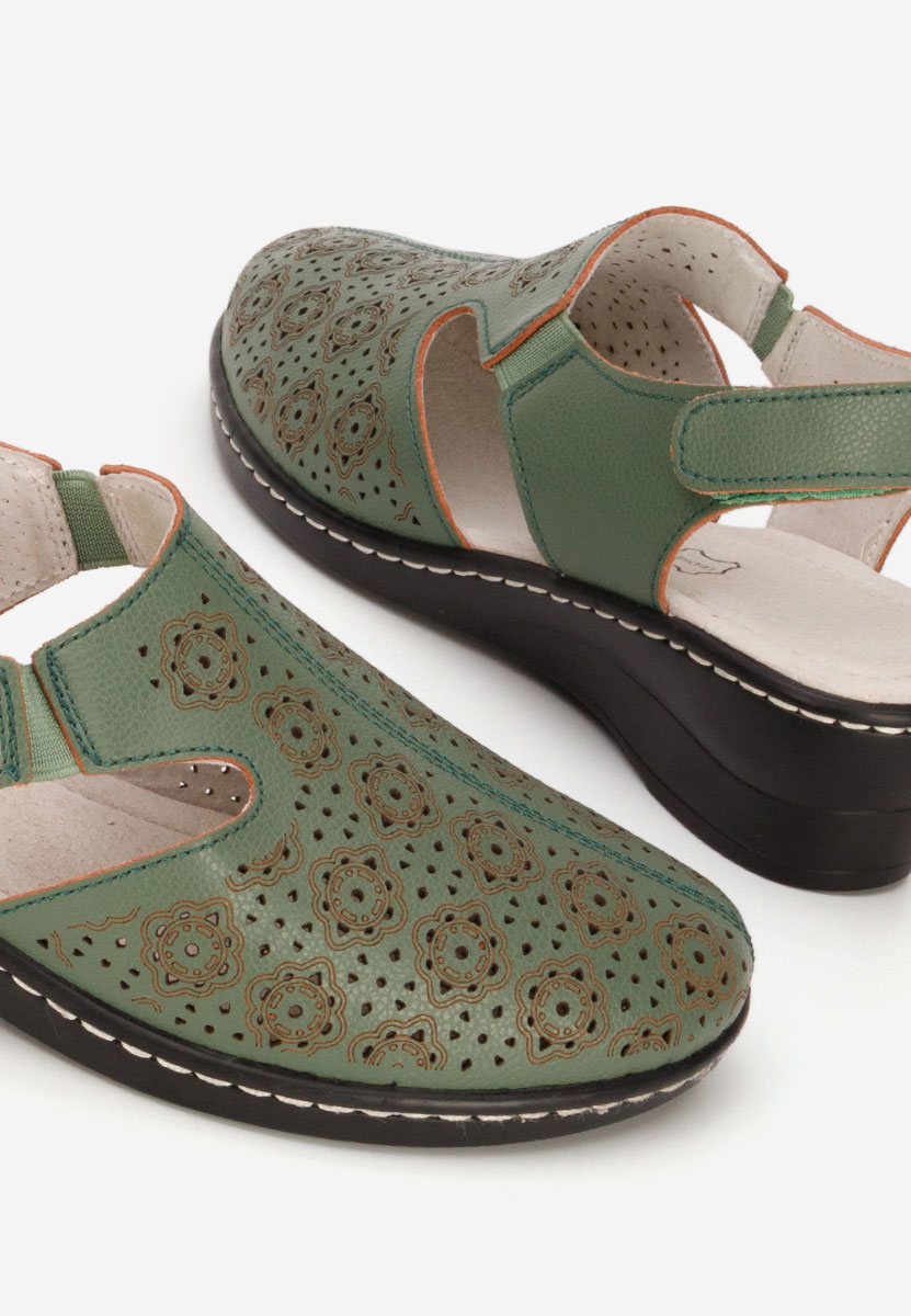 Ofelya zöld női szling