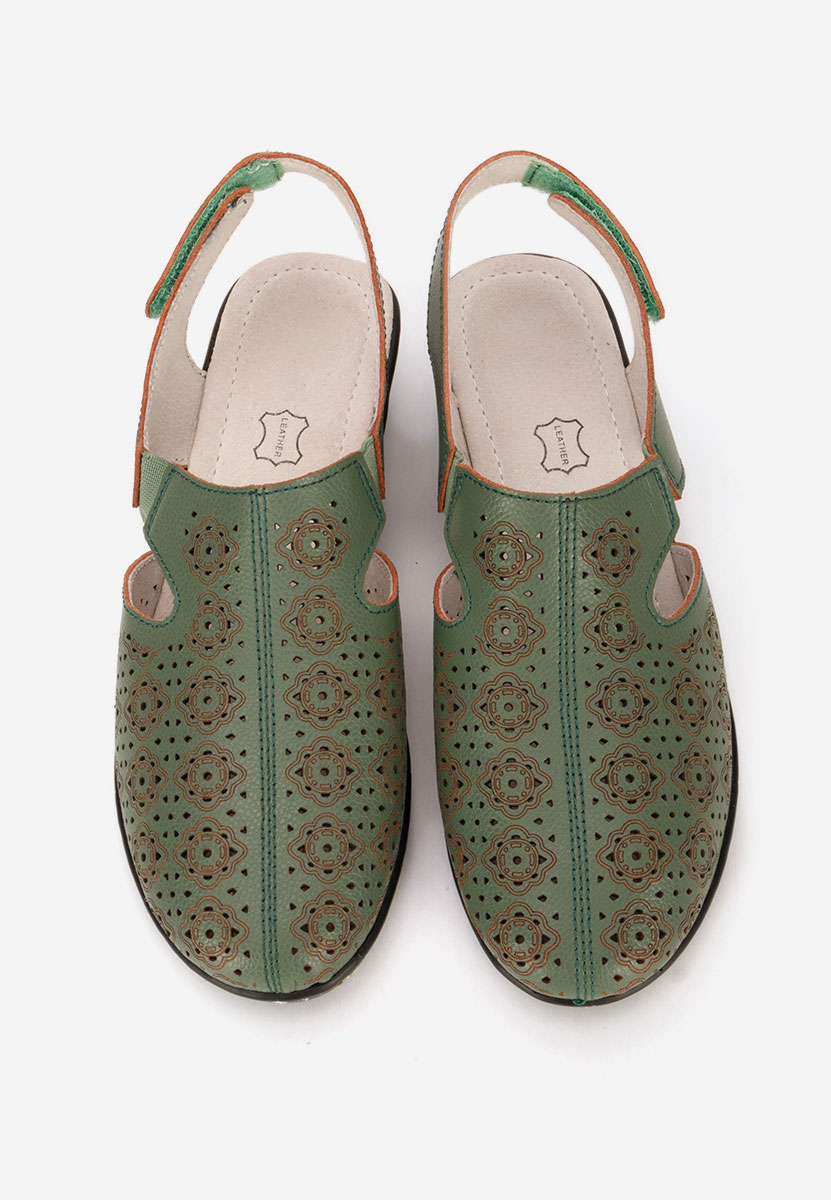 Ofelya zöld női szling