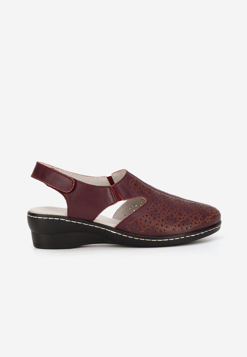 Ofelya borvörös női szling