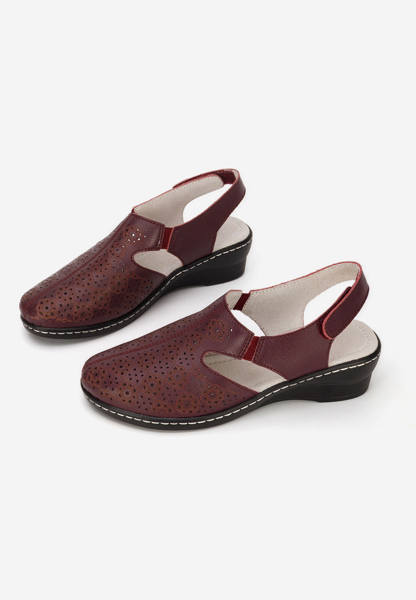 Ofelya borvörös női szling