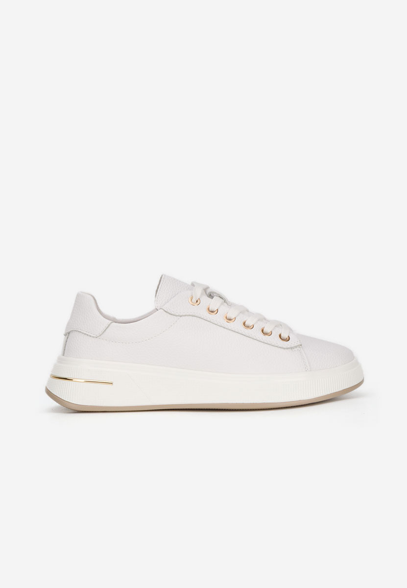 Issabel fehér női bőr sneaker
