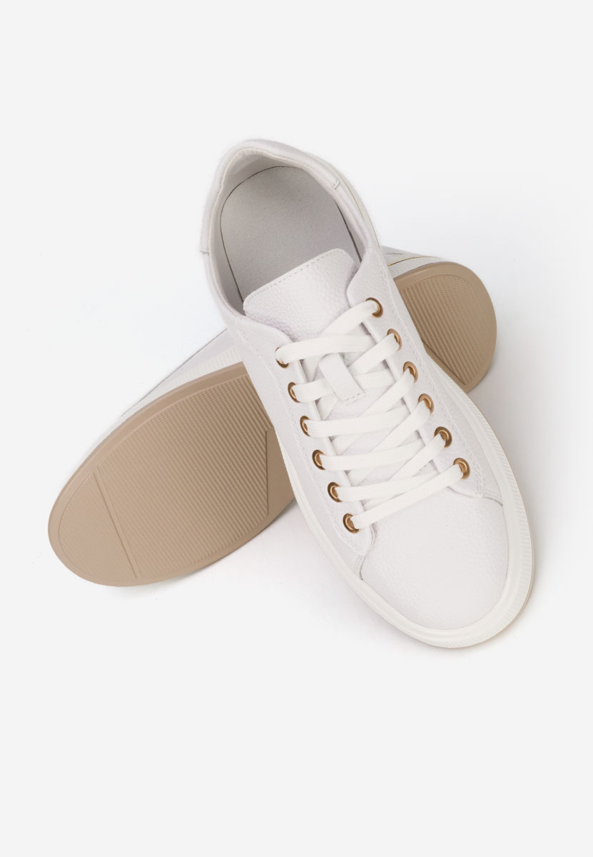 Issabel fehér női bőr sneaker