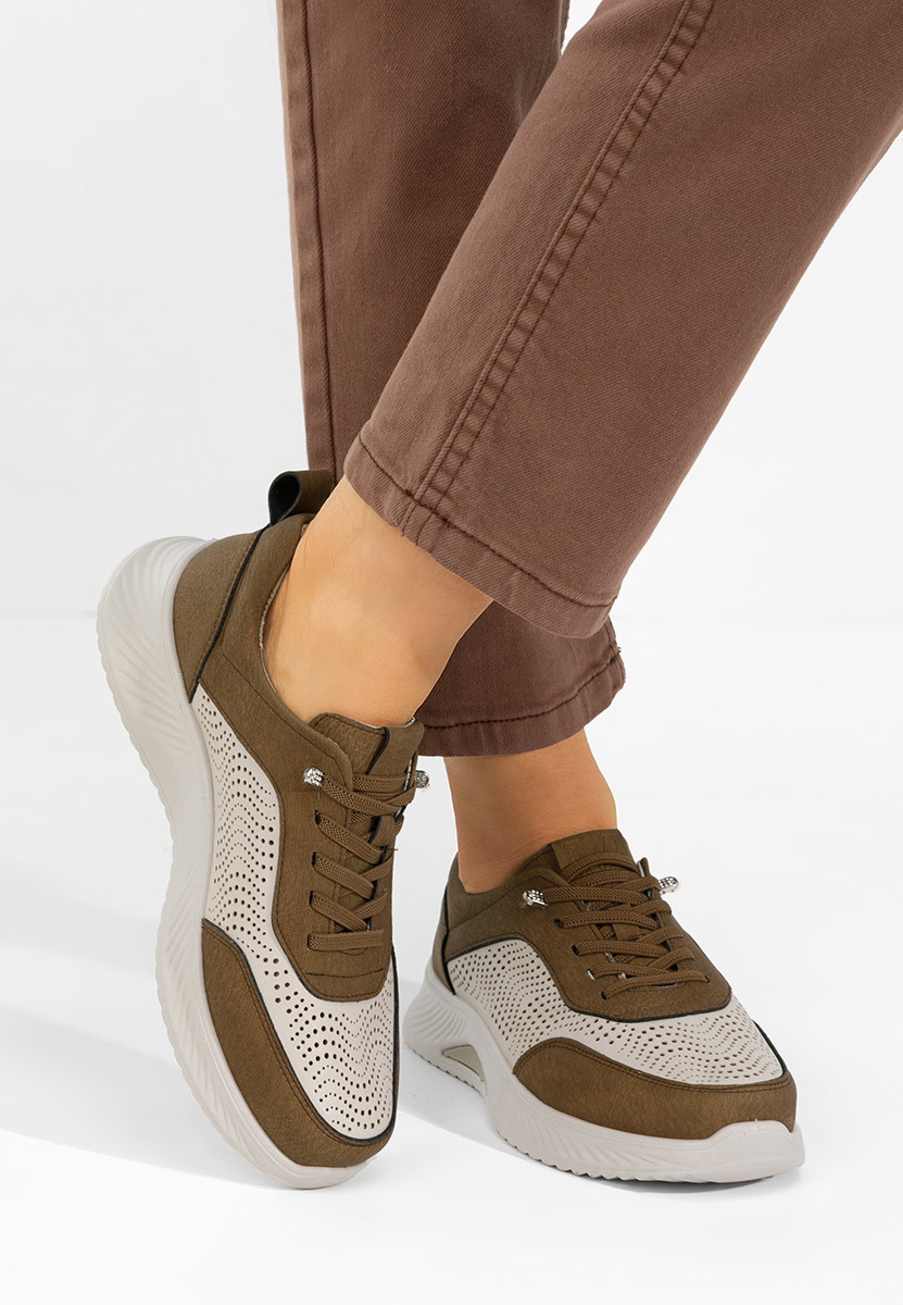 Azurra v2 barna női tornacipő