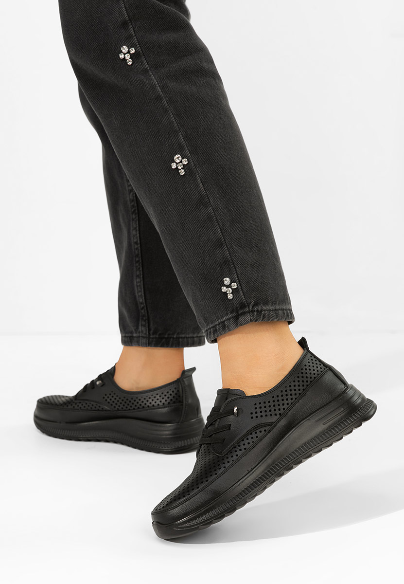 Nezelia fekete női tornacipő