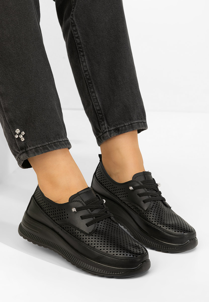 Nezelia fekete női tornacipő