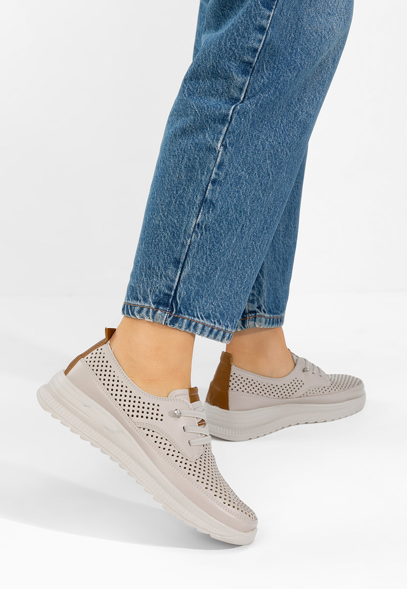 Nezelia bézs női tornacipő