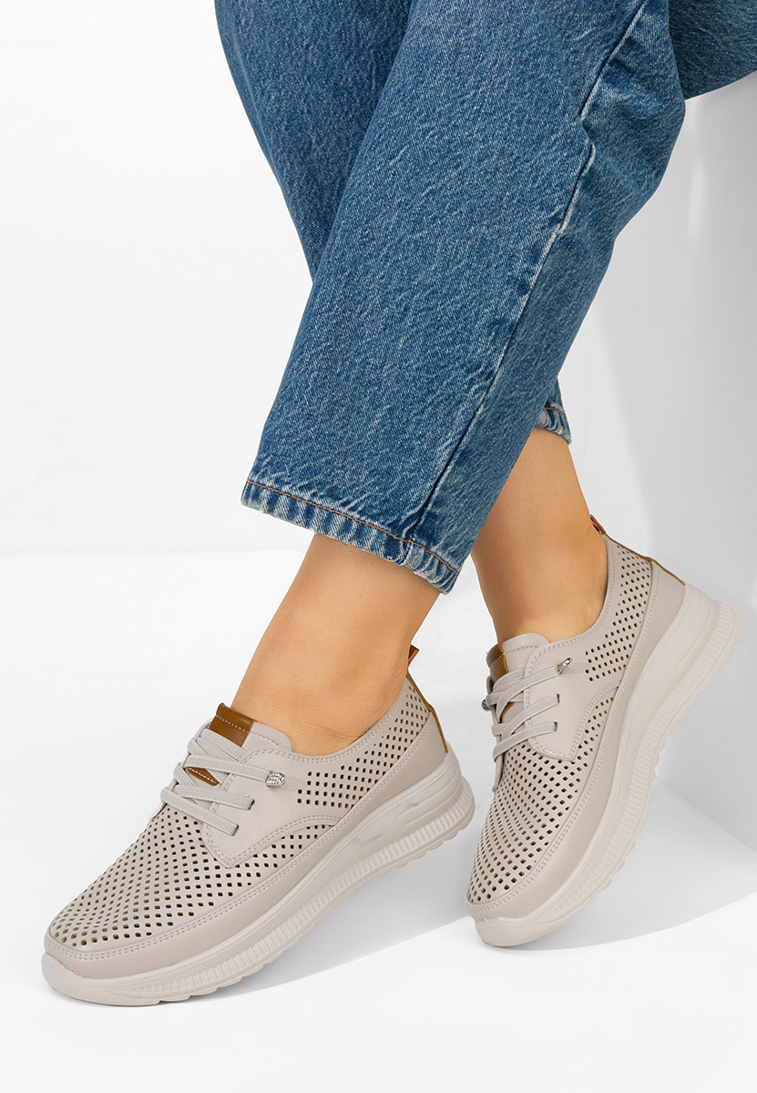 Nezelia bézs női tornacipő