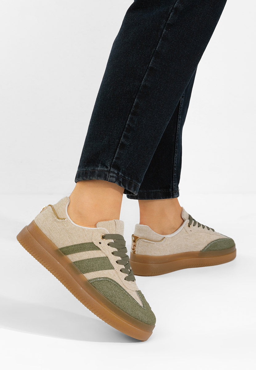 Deenia zöld női tornacipő