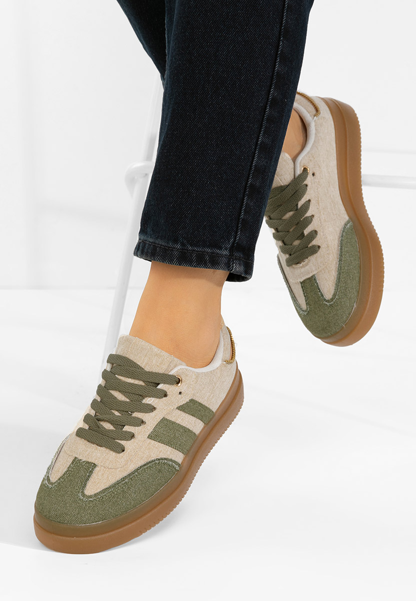 Deenia zöld női tornacipő