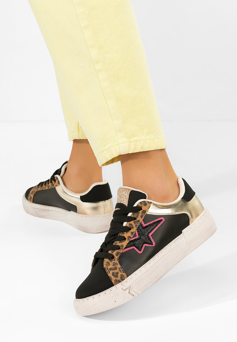 Steliana fekete női tornacipő