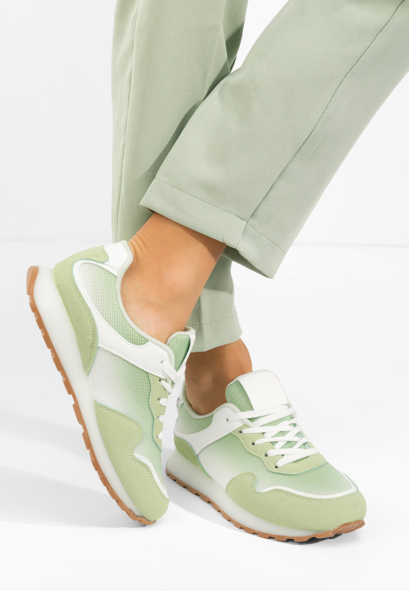 Selinia zöld női tornacipő