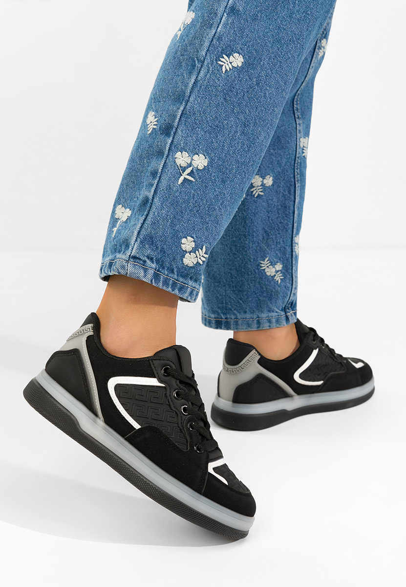 Seraia fekete női tornacipő