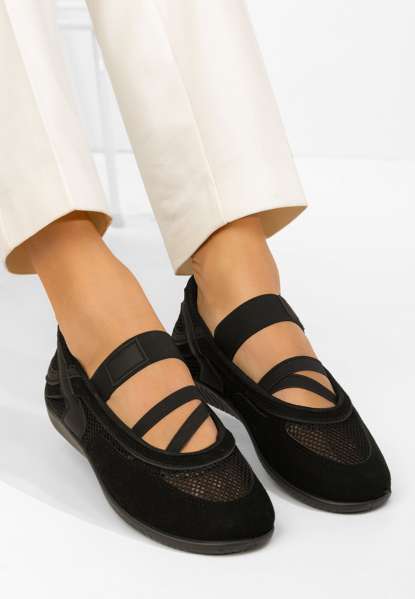 Denilia fekete balerina cipő