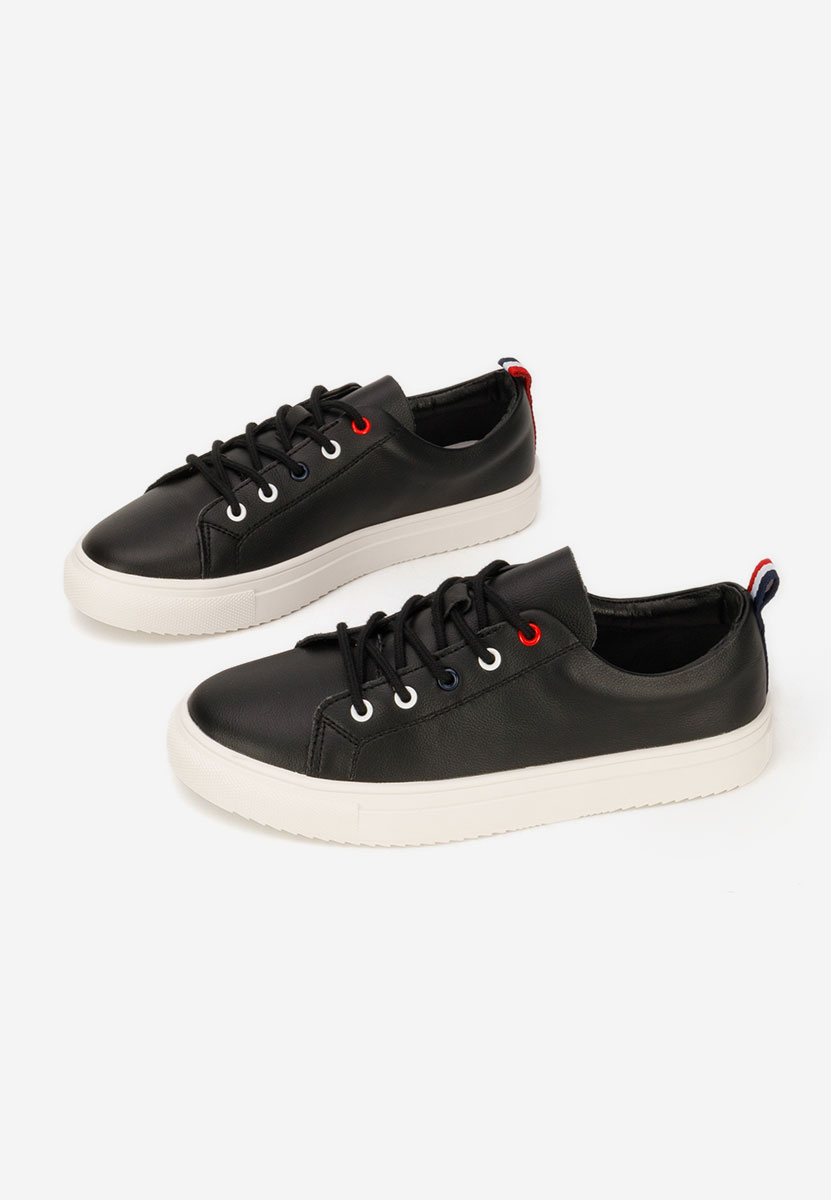 Cataleia fekete női bőr félcipő