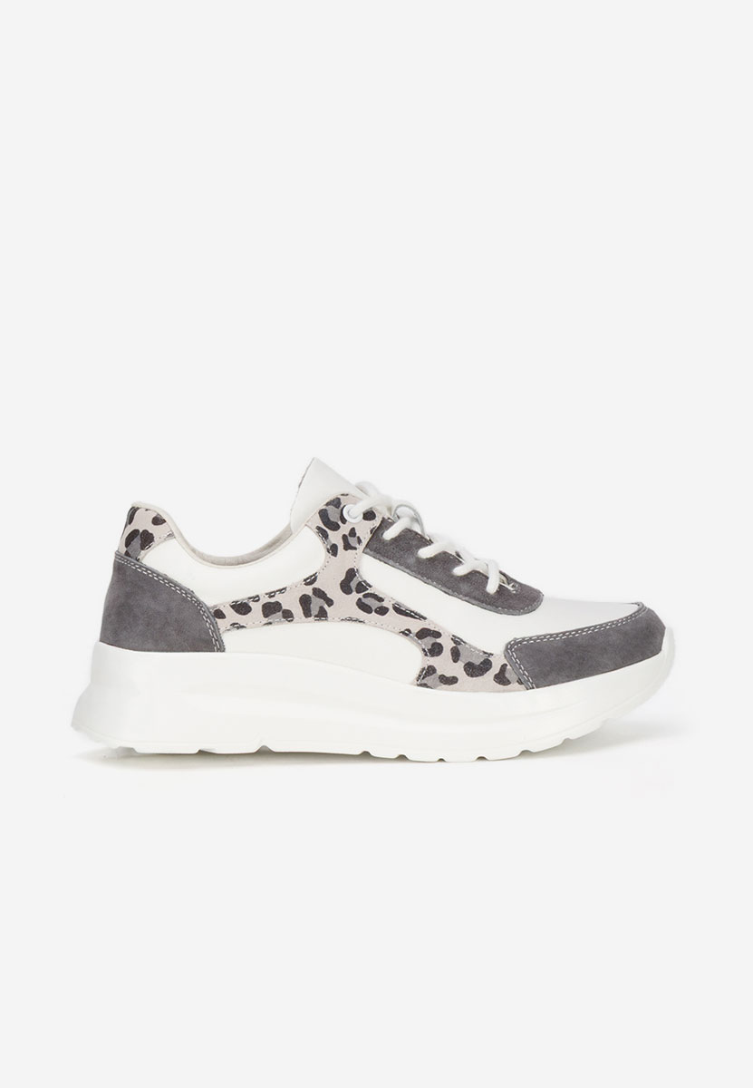 Arkania fehér női bőr sneaker