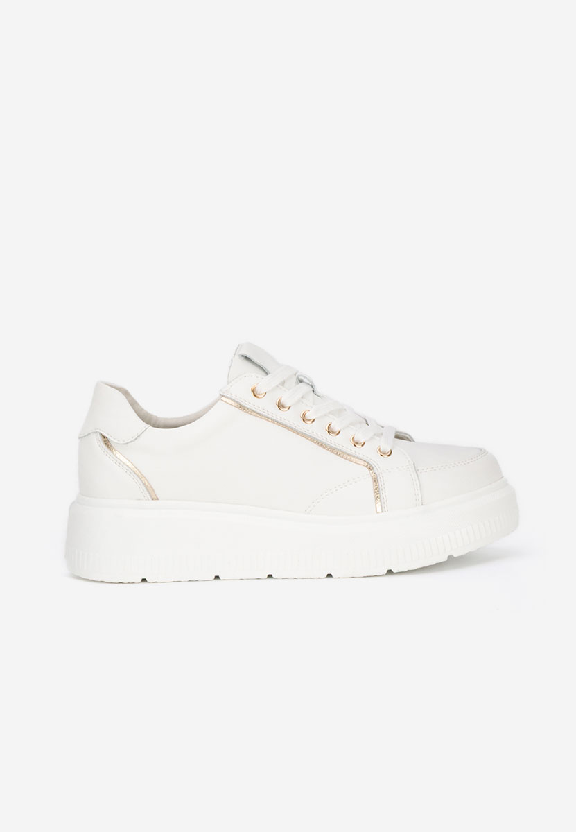 Jolena fehér női bőr sneaker