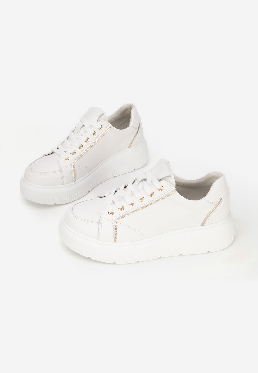 Jolena fehér női bőr sneaker