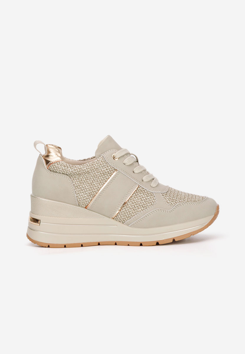 Izadora zöld platform sneaker cipő 