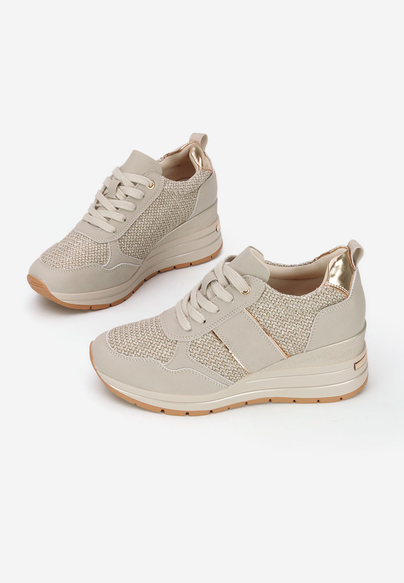 Izadora zöld platform sneaker cipő 