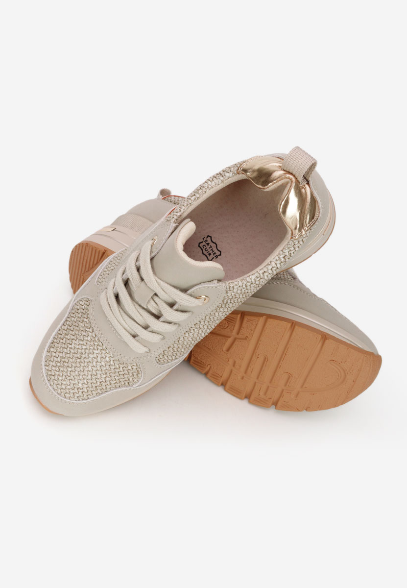 Izadora zöld platform sneaker cipő 