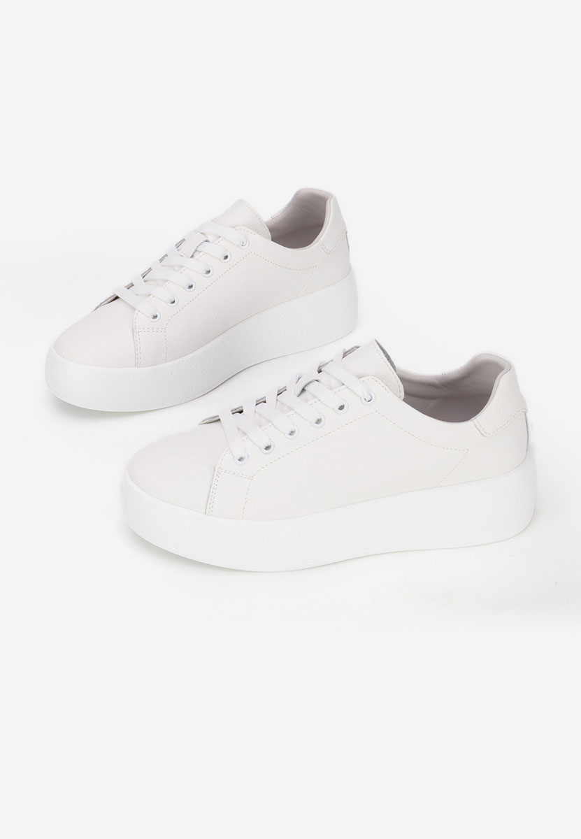 Calypso fehér női bőr sneaker