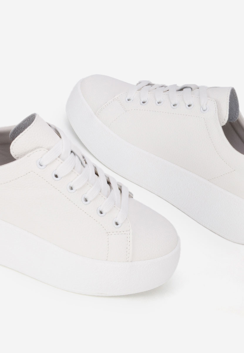 Calypso fehér női bőr sneaker